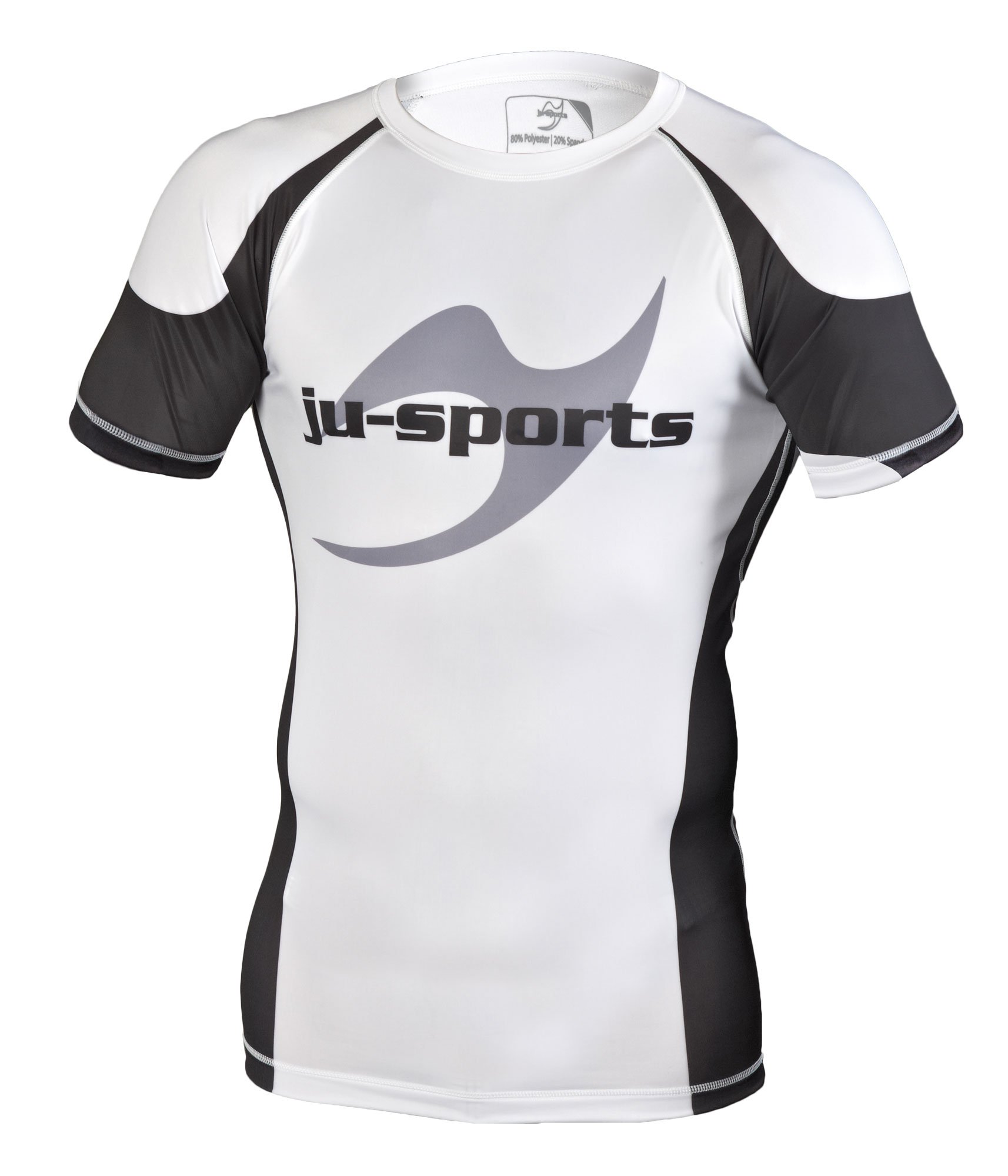 ju-sports-pro-c13-rashguard-kurzarm-wei-kompressionsshirt image 1