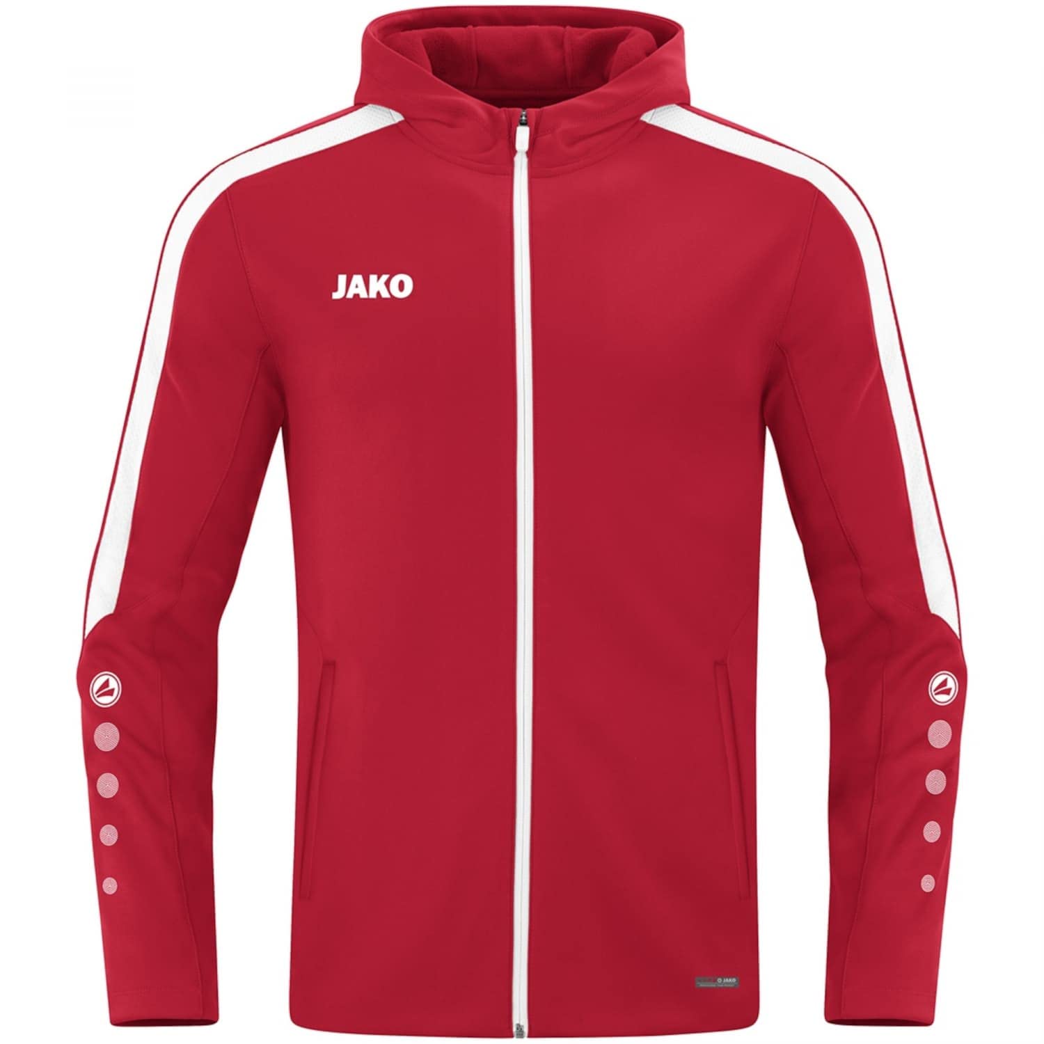 jako-power-kapuzenjacke-damen-marine-fleece image 8