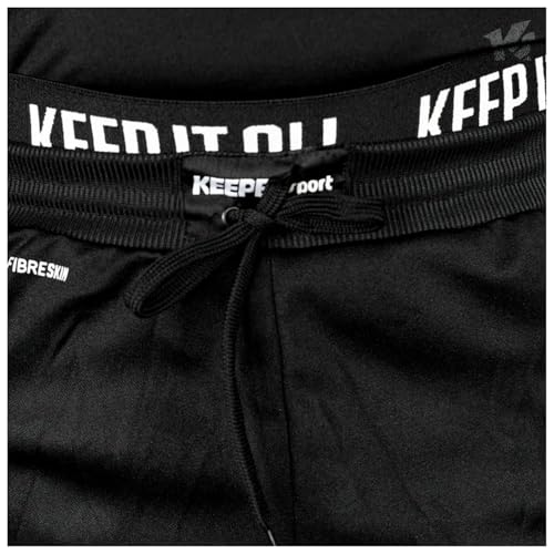 keepersport-3-4-torwarthose-basicpadded-xxl-schwarz image 8