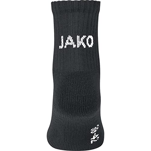 jako-glasgow-2-0-sportsocken-kurz-schwarz-35-38-3er image 5