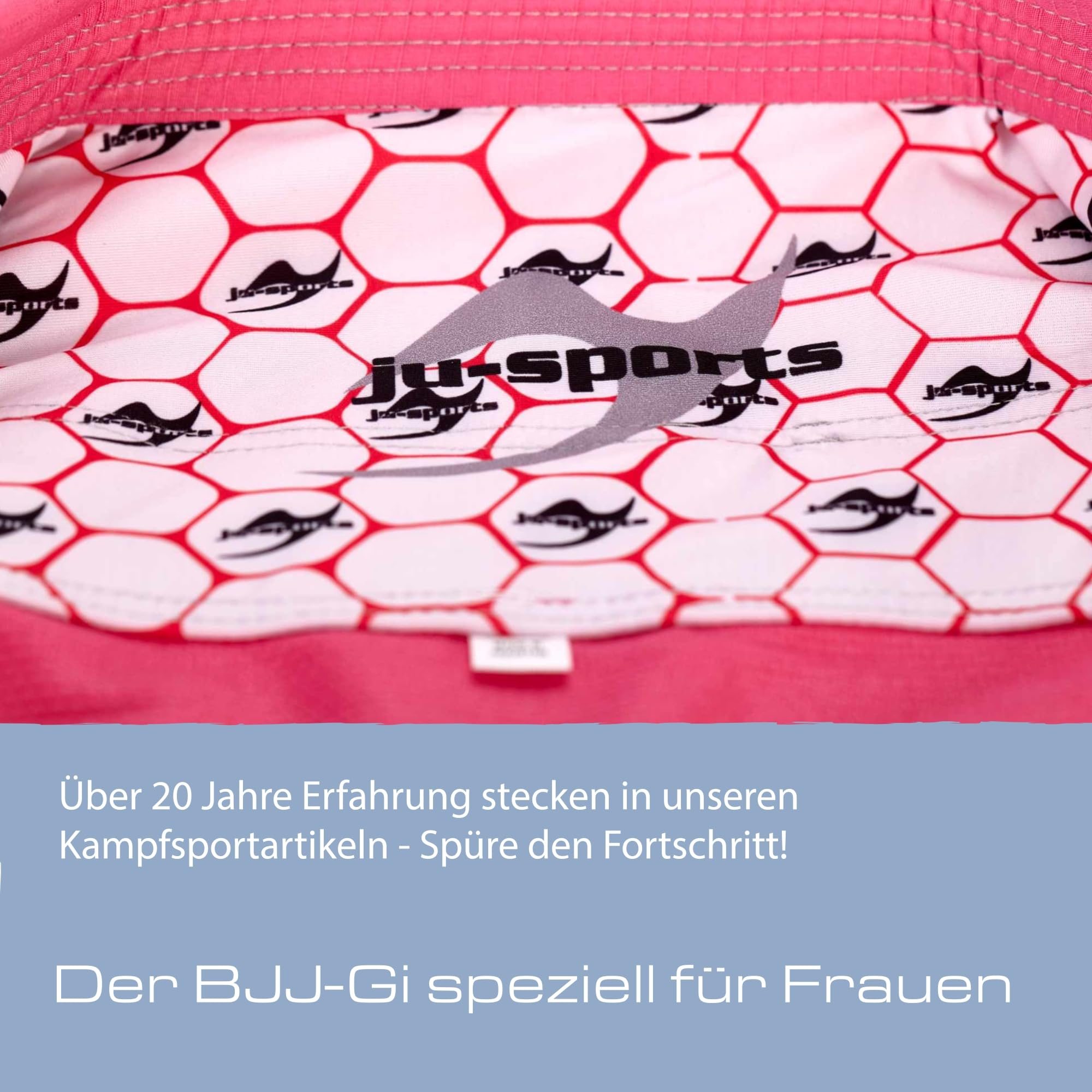 ju-sports-extreme-2-0-bjj-gi-damen-schwarz-pink-f4-500g image 6