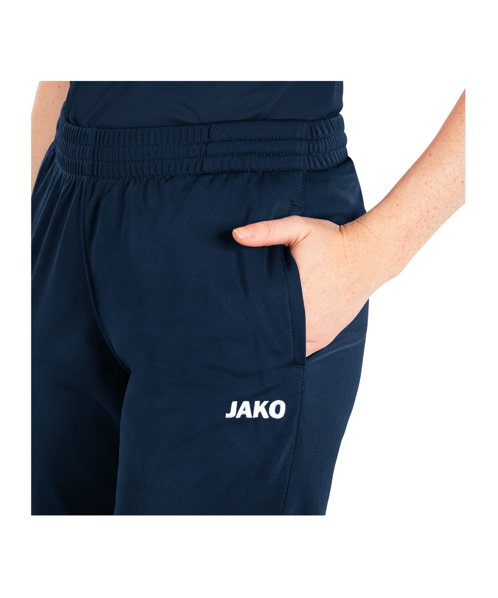 jako-classico-polyesterhose-damen-fu-ballhose-marine image 3