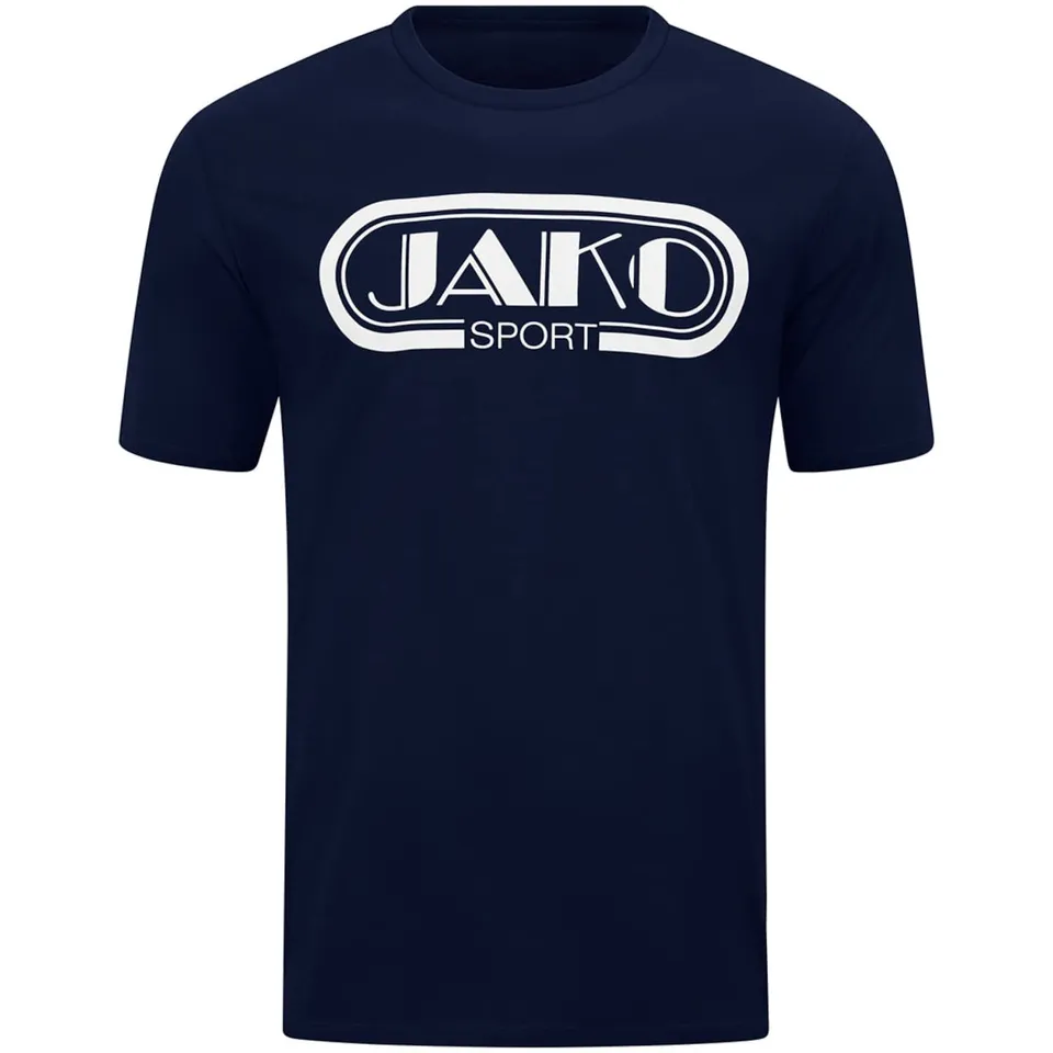 jako-retro-t-shirt-herren-marine-s-baumwolle image 1