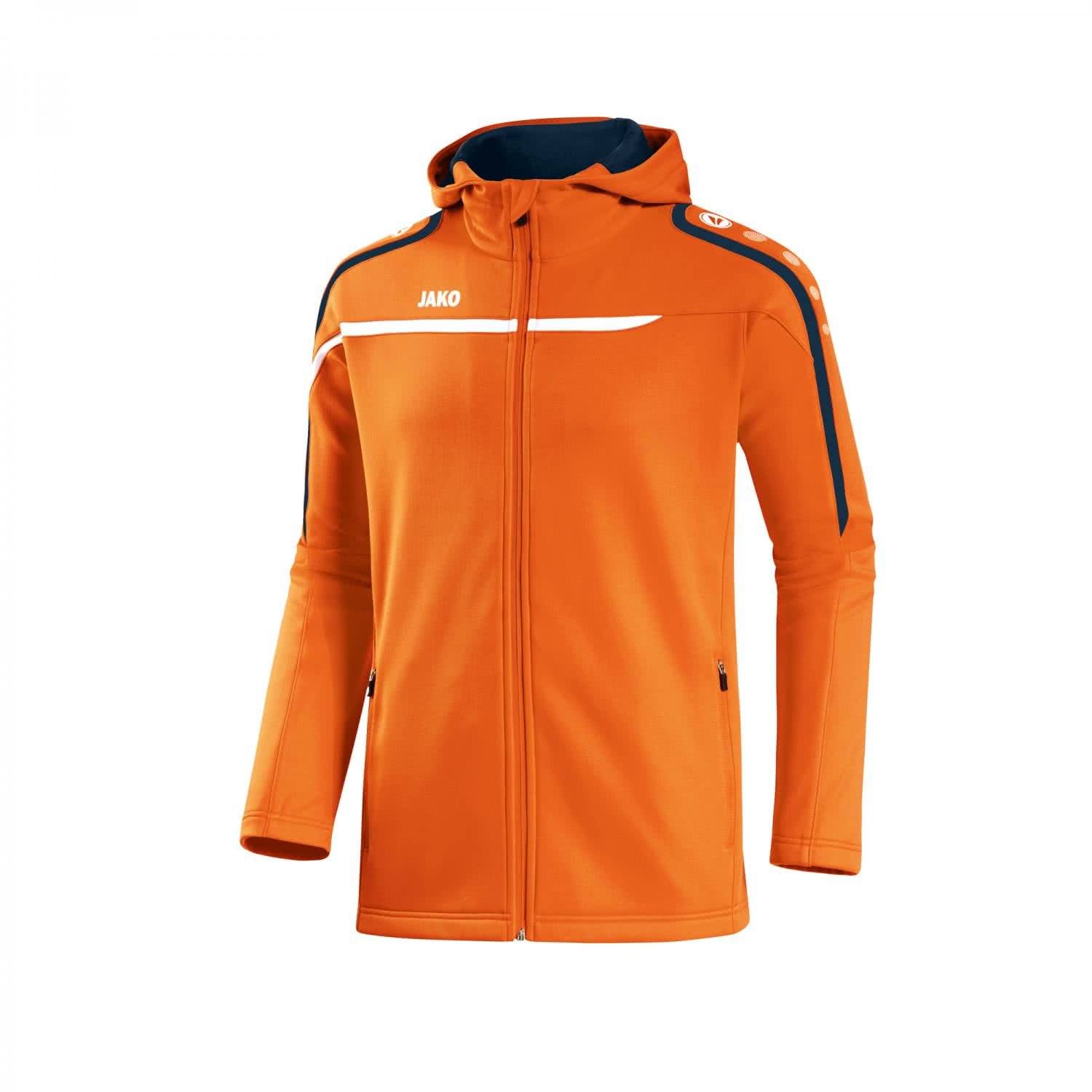 jako-performance-kapuzenjacke-herren-schwarz-wei-grau image 7