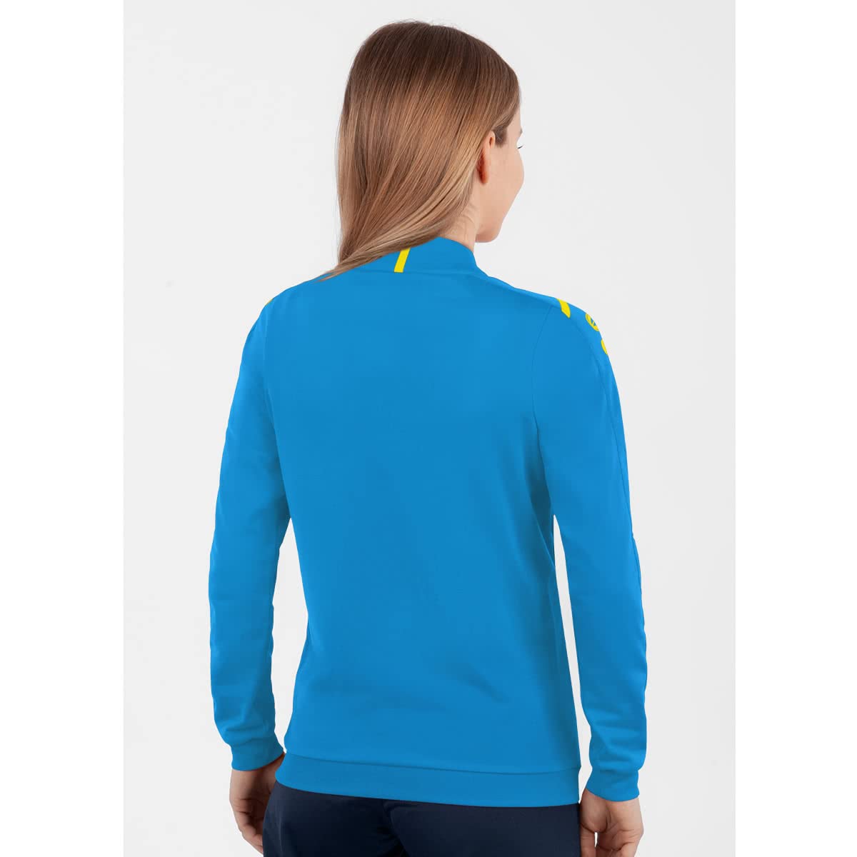 jako-challenge-polyesterjacke-damen-schwarz-wei-ripp image 4