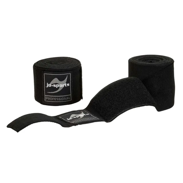 ju-sports-profi-boxbandagen-5m-schwarz-elastisch image 1