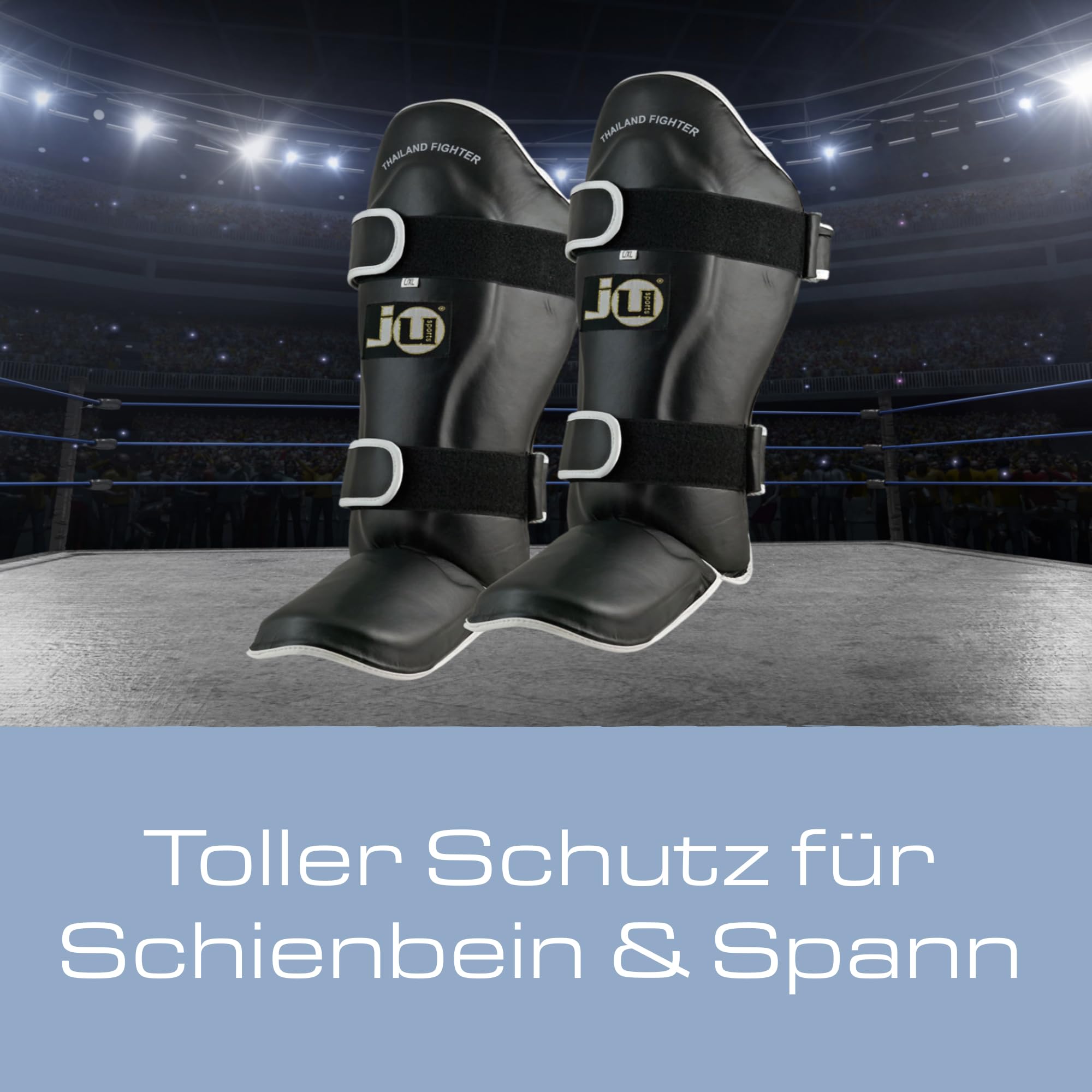 ju-sports-schutzausr-stung-schienbein-spannschutz-pu-l-xl image 2