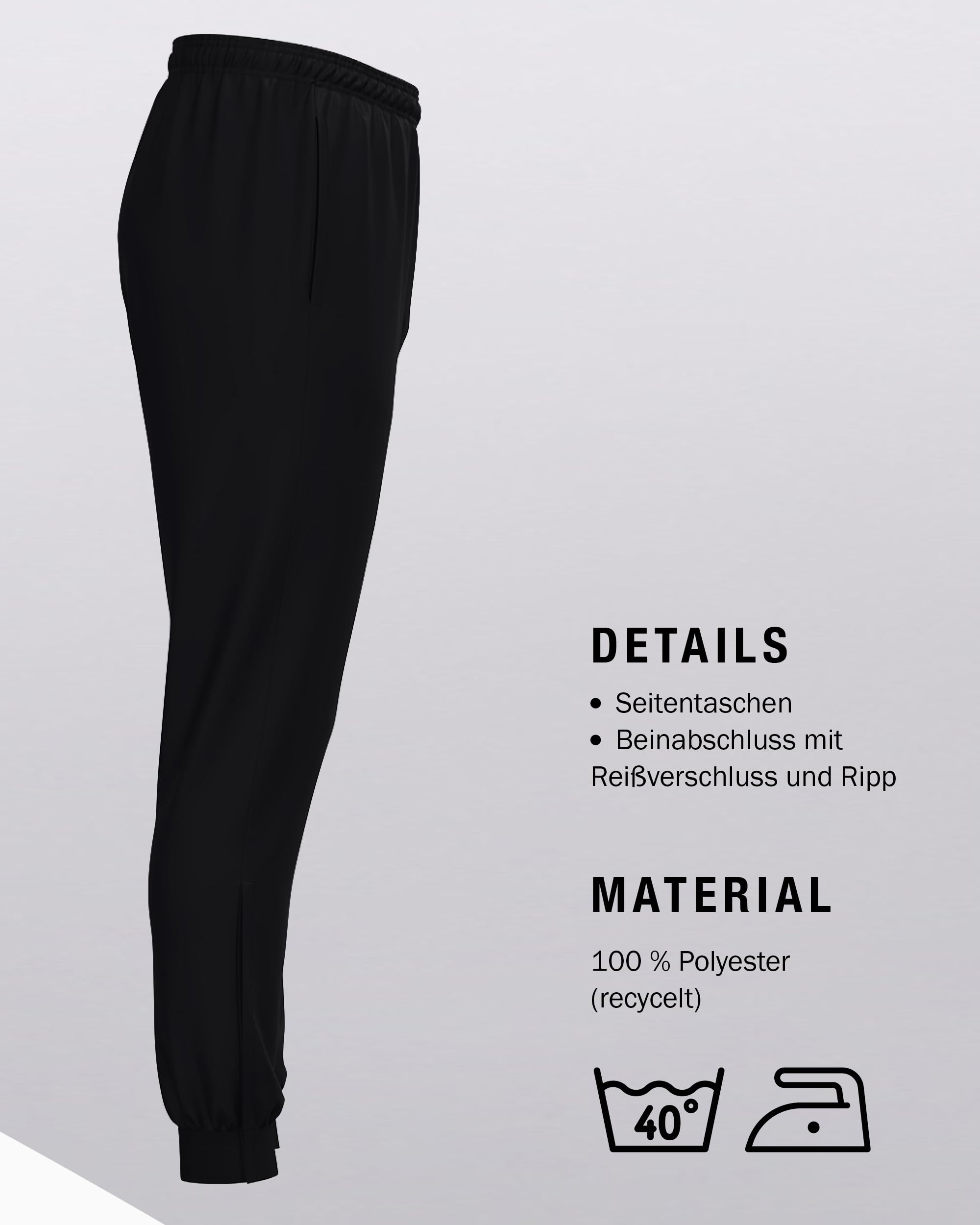 jako-one-damen-polyesterhose-kurzgr-e-marine-rei-verschluss image 4