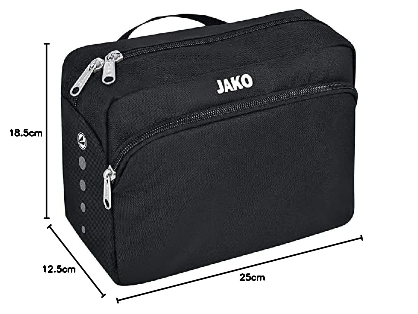 jako-classico-kulturbeutel-rot-25-cm-polyester image 2