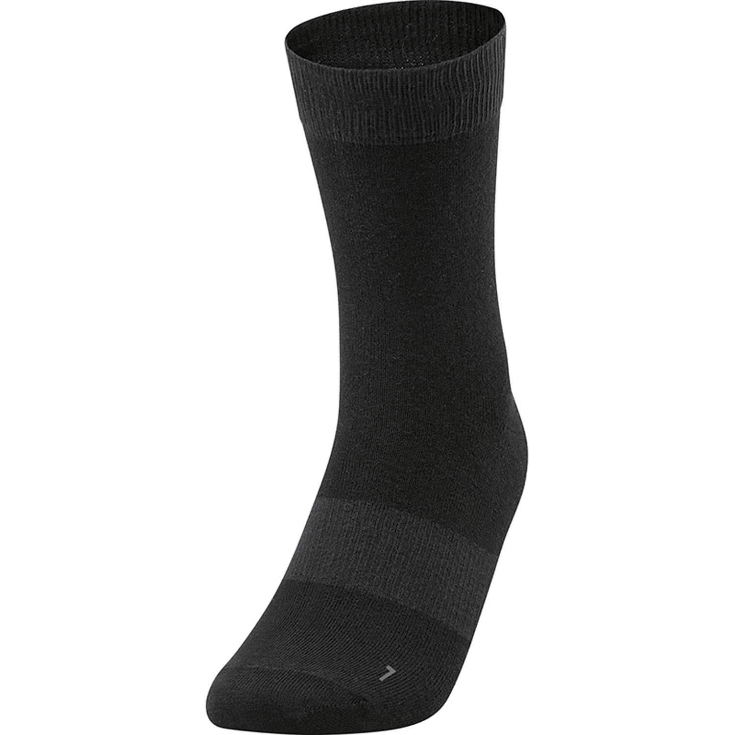 jako-glasgow-2-0-freizeitsocken-3er-pack-schwarz-39-42-komfort image 2