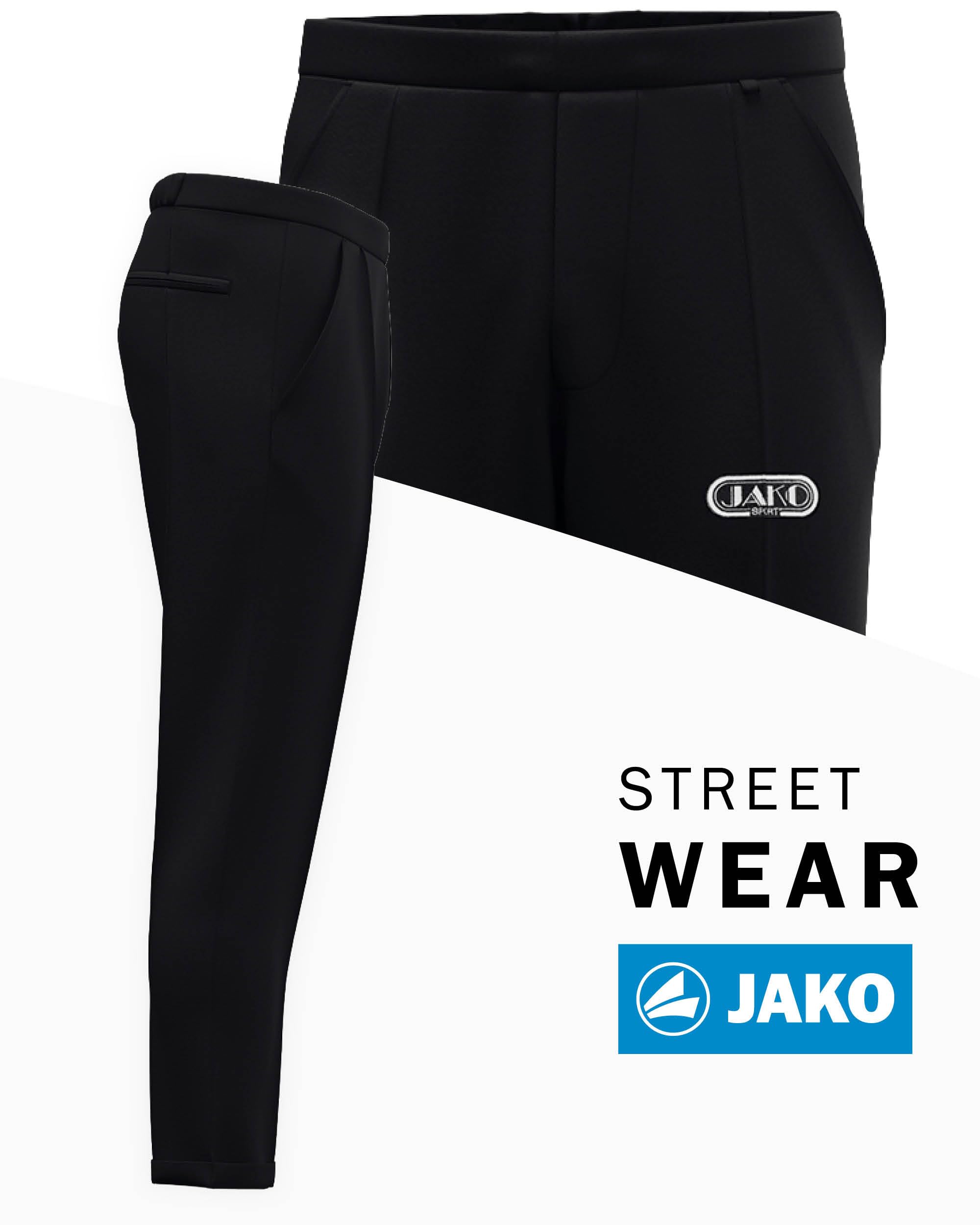 jako-wardrobe-tracksuit-hose-unisex-gr-m-schwarz image 2