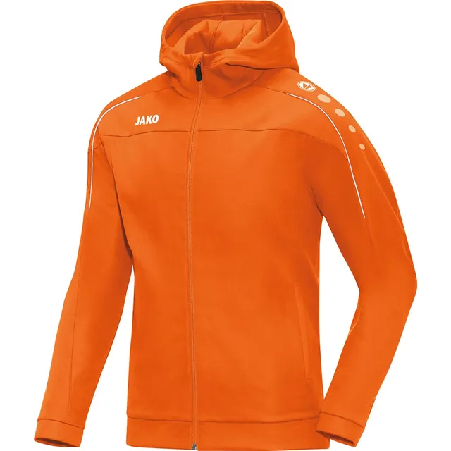 jako-classico-6850-kapuzenjacke-marine-fleece-herren image 1