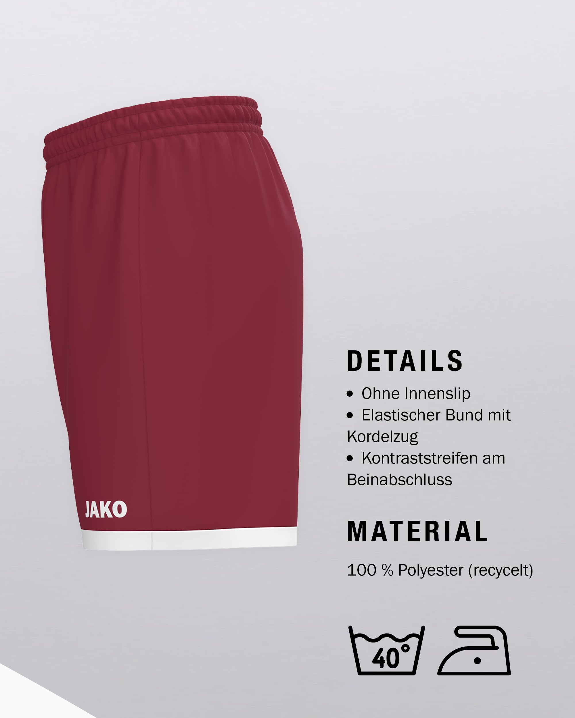 jako-one-trainingshose-kids-kinder-schwarz-recycelt image 5
