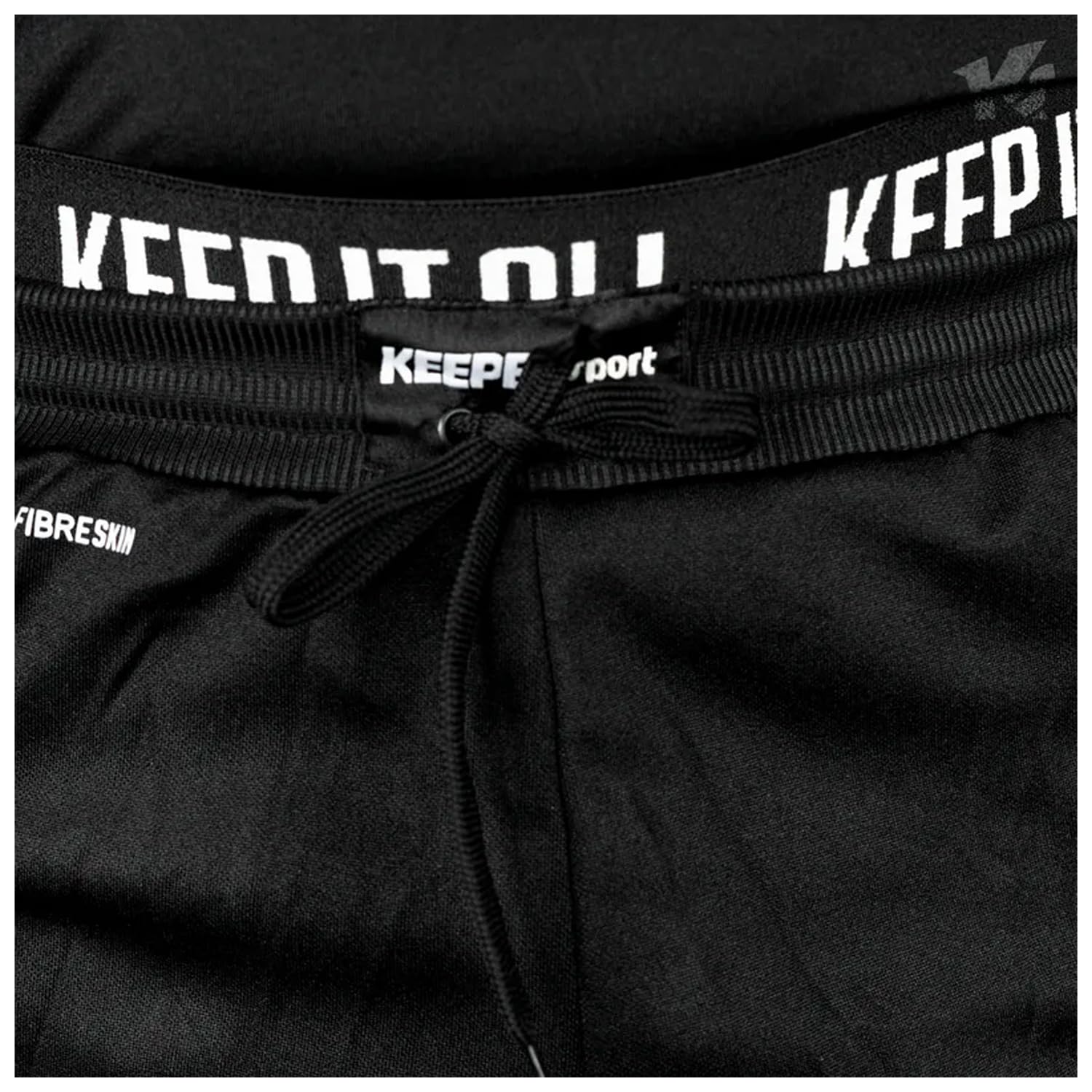 keepersport-3-4-torwarthose-basicpadded-xxl-schwarz image 3
