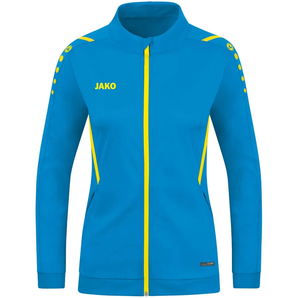 jako-challenge-polyesterjacke-damen-schwarz-wei-ripp image 1