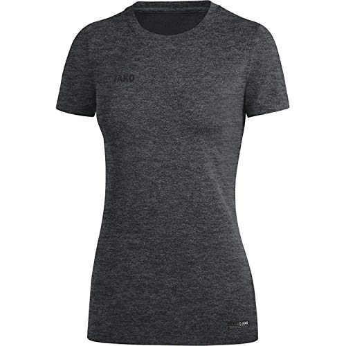 jako-premium-basic-t-shirt-damen-anthrazit-meliert-34 image 8