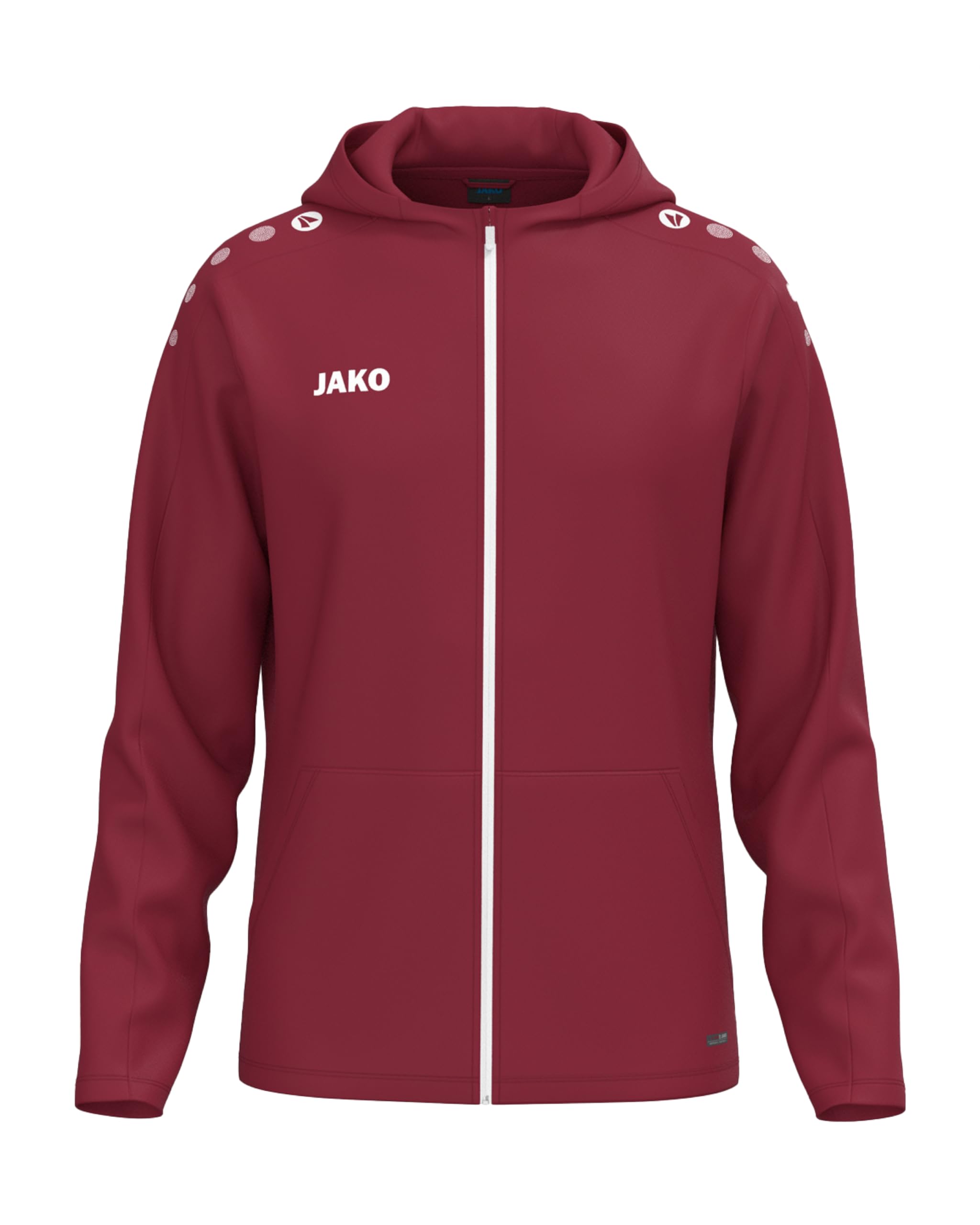 jako-one-kapuzenjacke-kinder-hoodie-violett-micro-fleece image 7