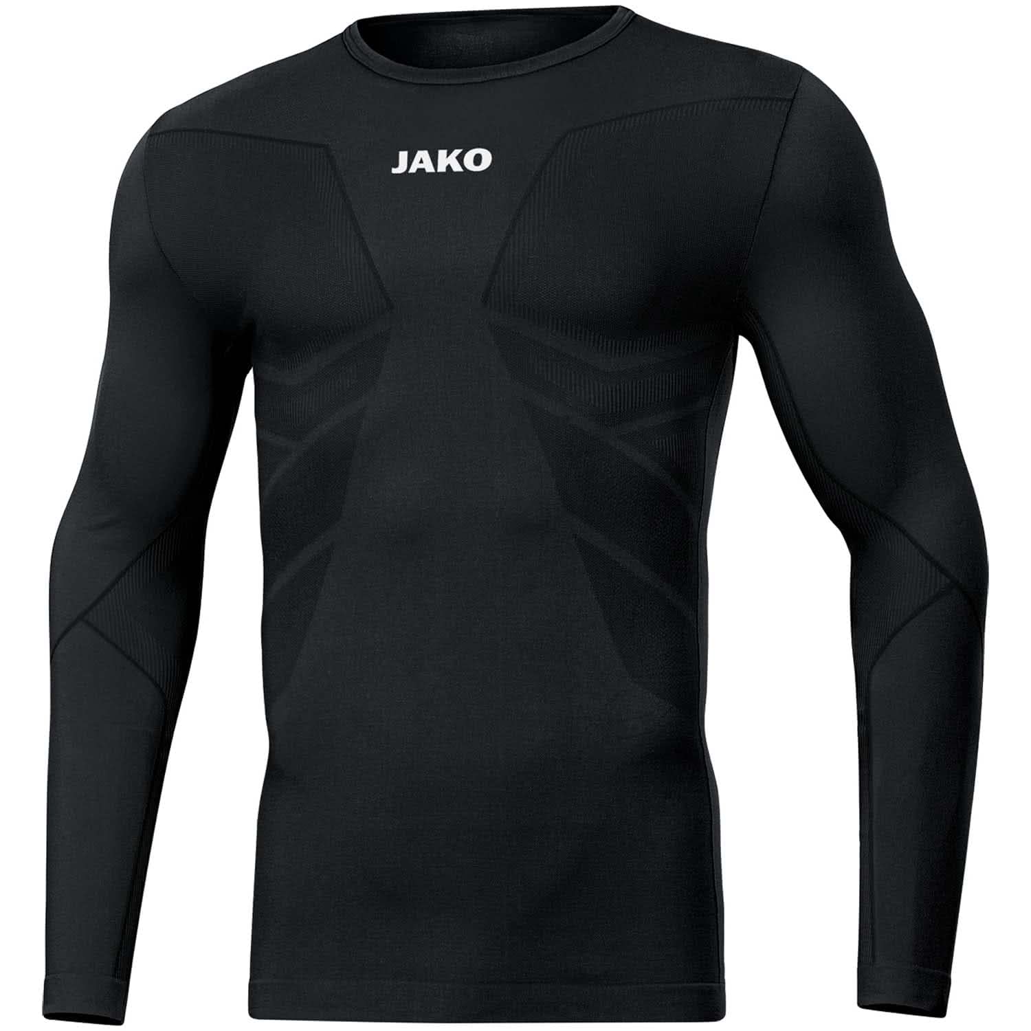 jako-base-unterw-sche-shirt-langarm-schwarz-polyester image 1