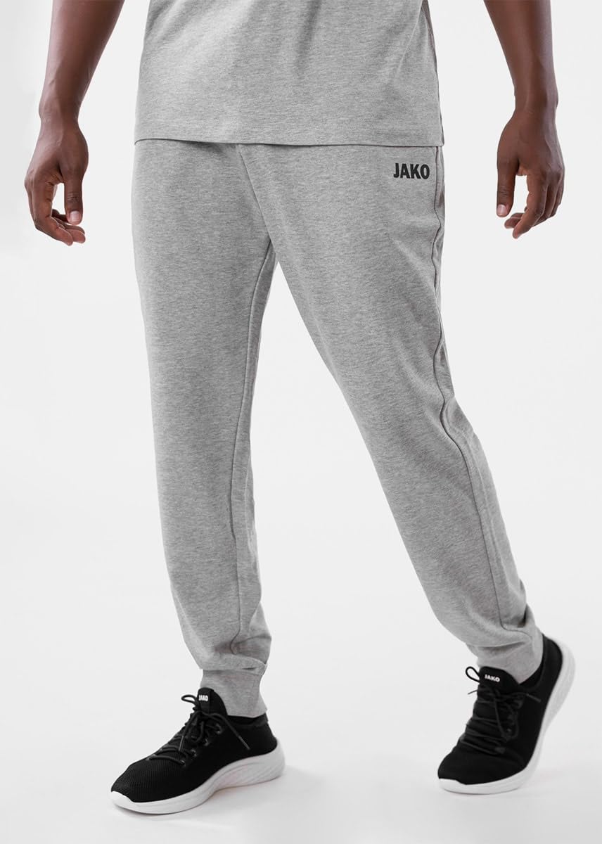 jako-base-jogginghose-kinder-hellgrau-meliert-gr-152 image 3