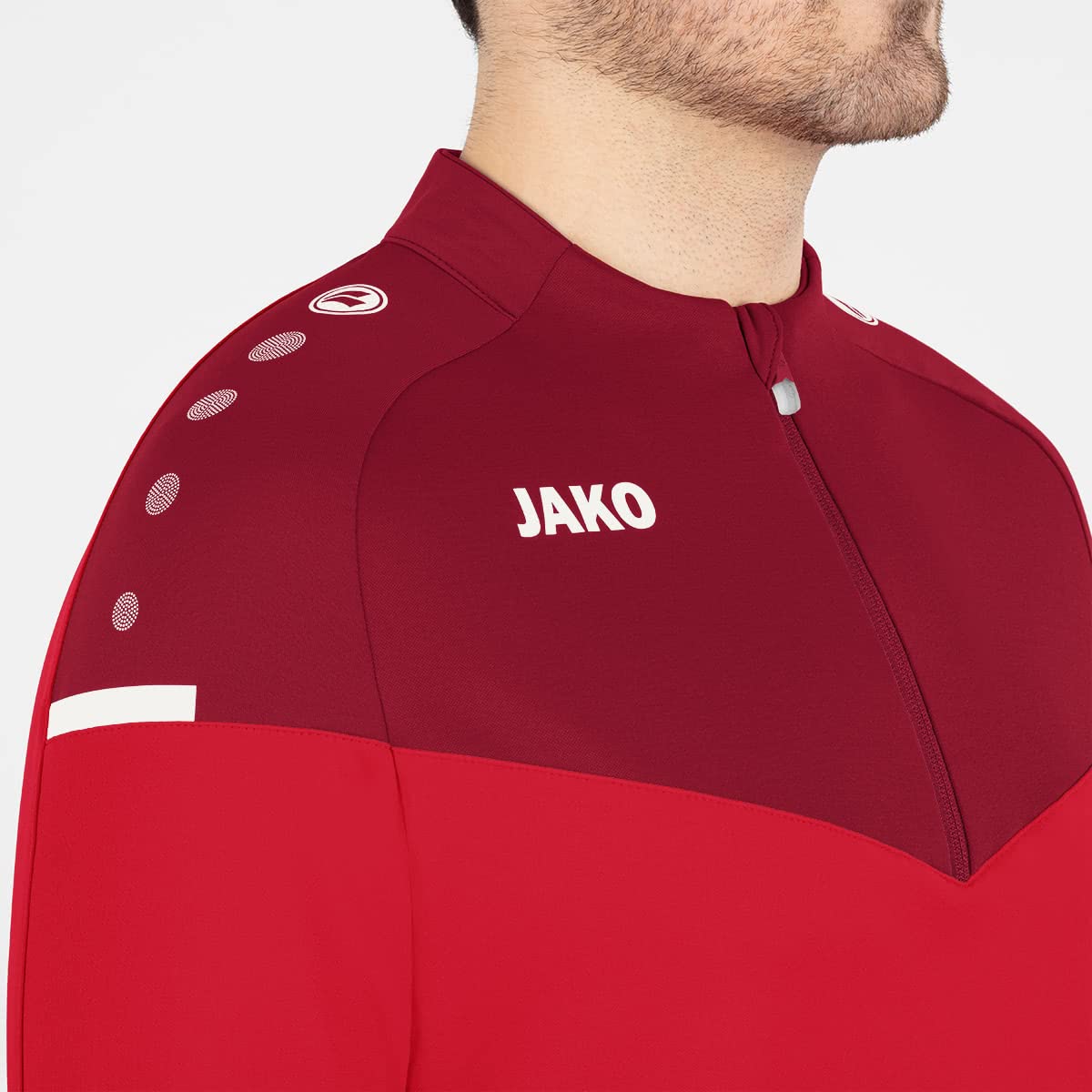 jako-champ-2-0-ziptop-trainingstop-unisex-fleece-keep-dry image 6