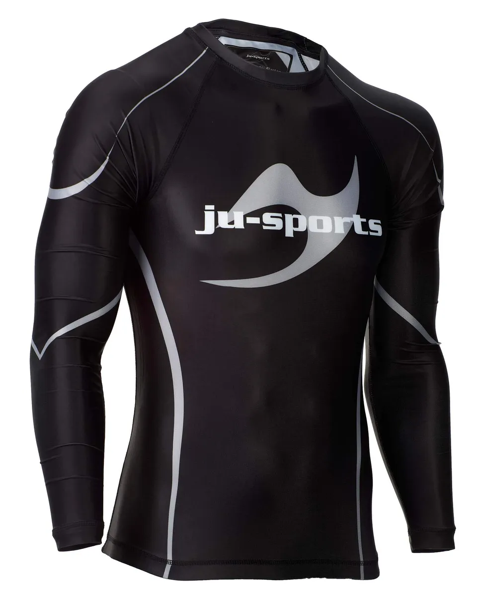 ju-sports-rash-guards-pro-c18-rashguard-langarm-schwarz-s image 1