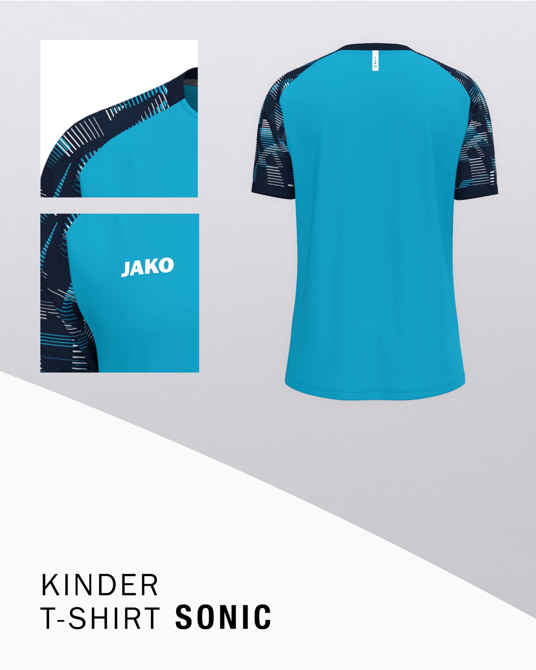 jako-sonic-t-shirt-kinder-sportshirt-print-recycelt image 4