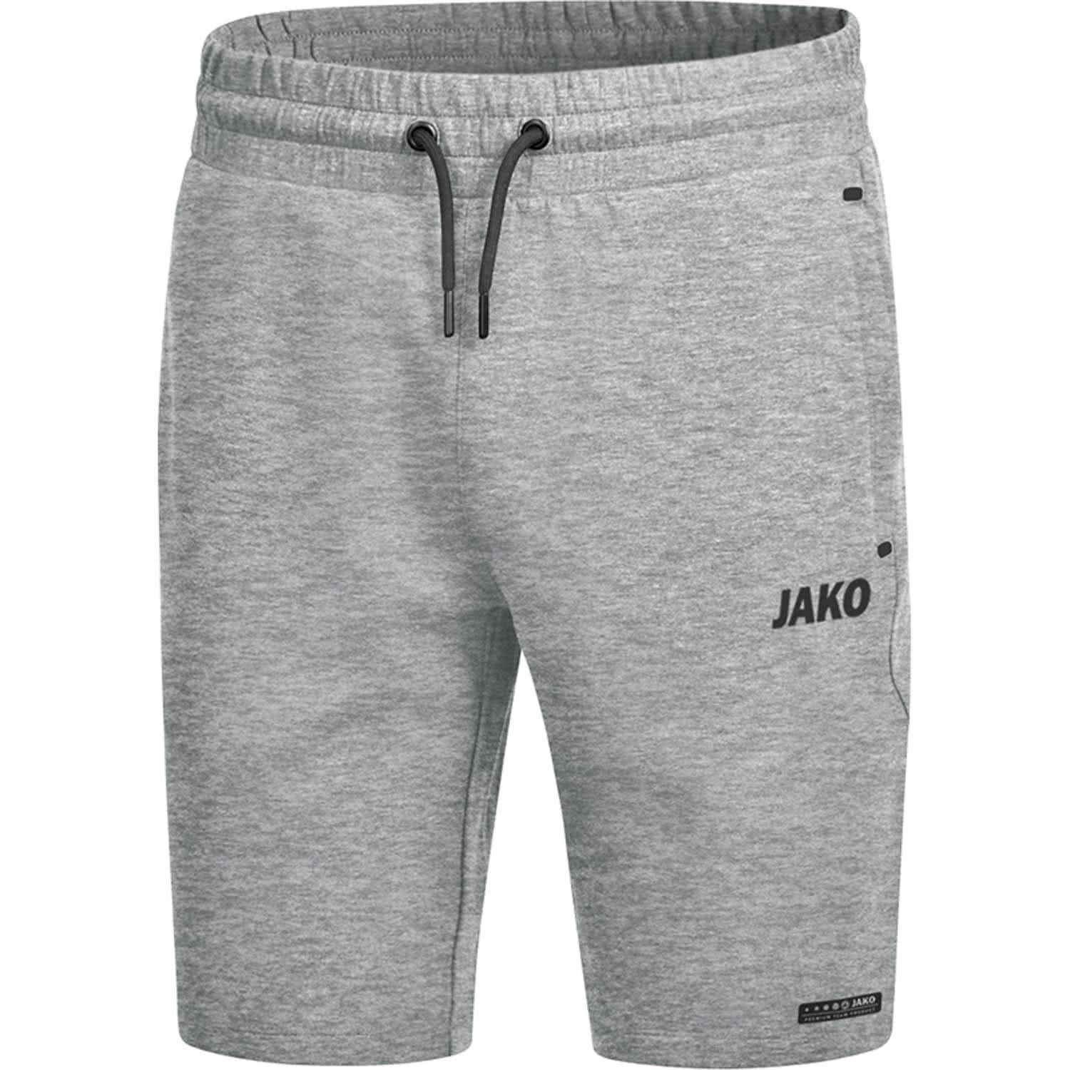 jako-premium-basics-short-damen-anthrazit-meliert-34 image 3