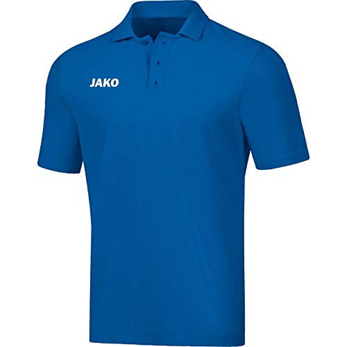 jako-base-polo-kinder-140-jako-blau-bio-baumwolle image 7