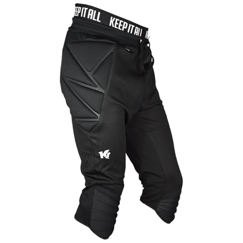keepersport-3-4-torwarthose-basicpadded-xxl-schwarz image 6