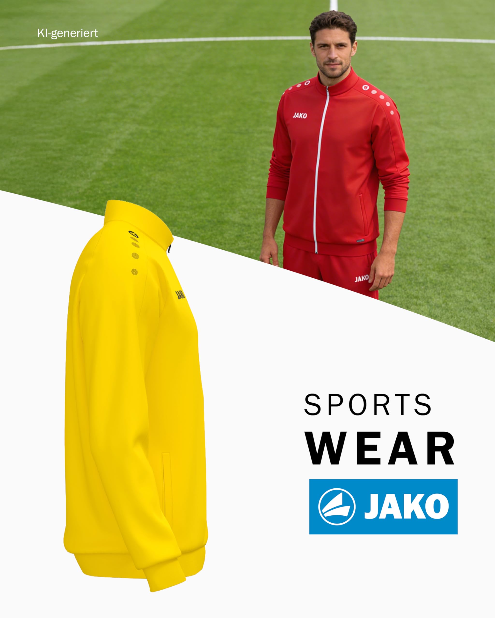 jako-one-trainingsanzug-polyester-keep-dry-recycelt image 2