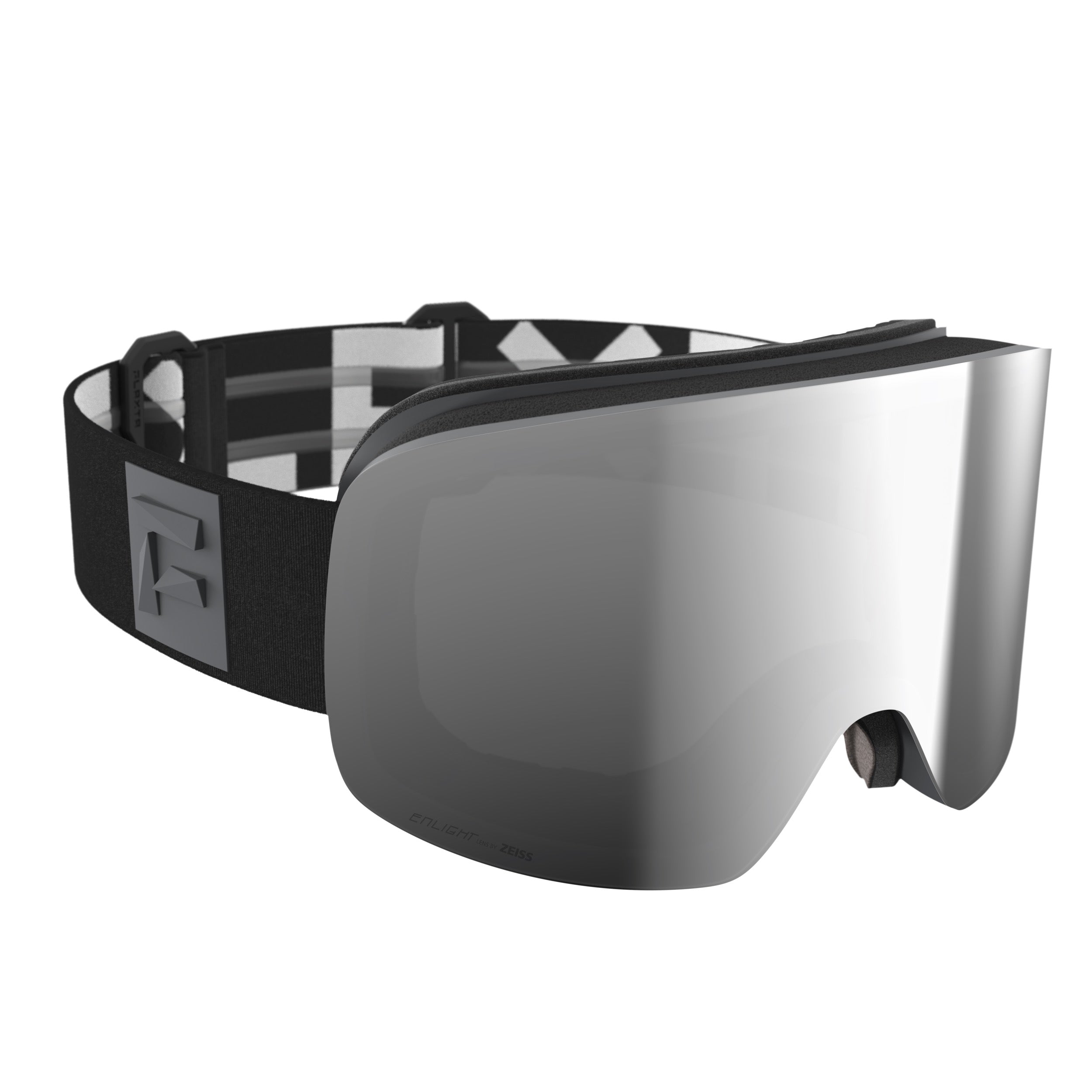 flaxta-prime-skibrille-black-gold-mirror-zylindrisch image 8