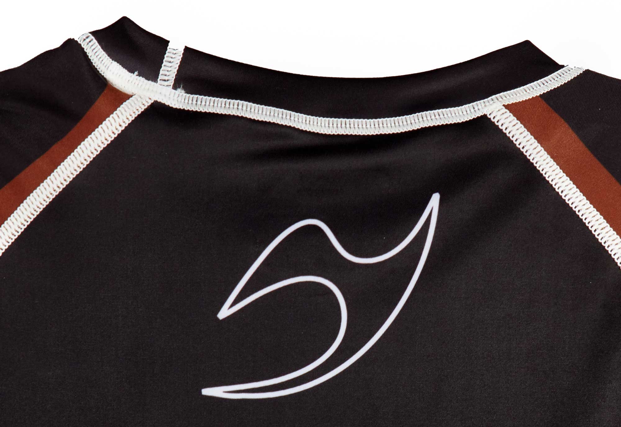 ju-sports-rank-rashguard-pro-kurzarm-braun-gr-xl-brown-belt image 2