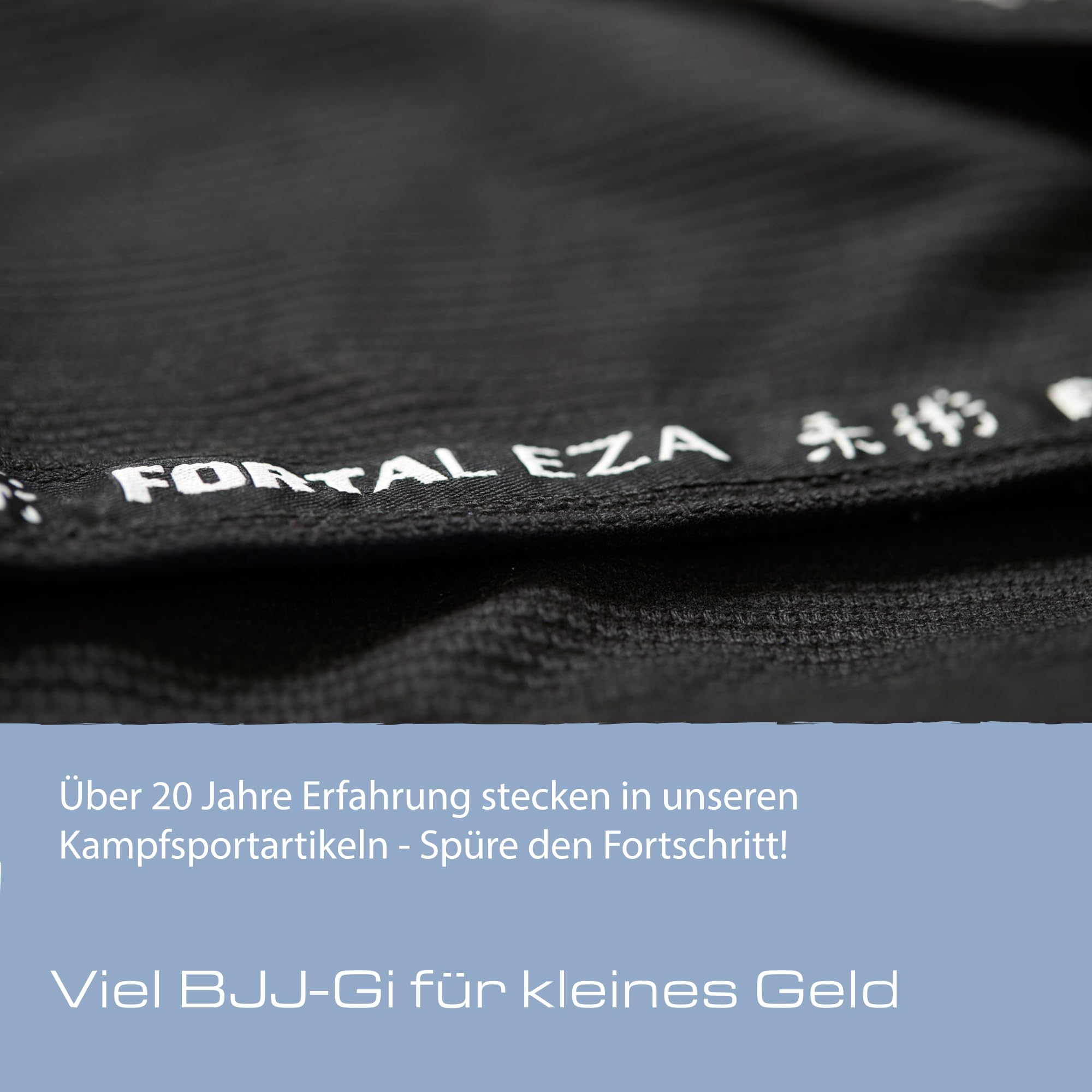 ju-sports-fortaleza-bjj-gi-schwarz-a2-mit-g-rtel-baumwolle image 6