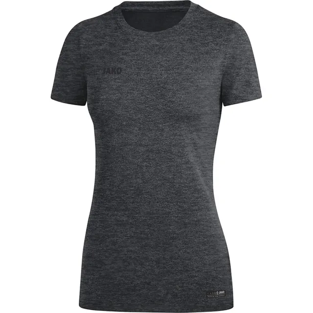 jako-premium-basic-t-shirt-damen-anthrazit-meliert-34 image 1