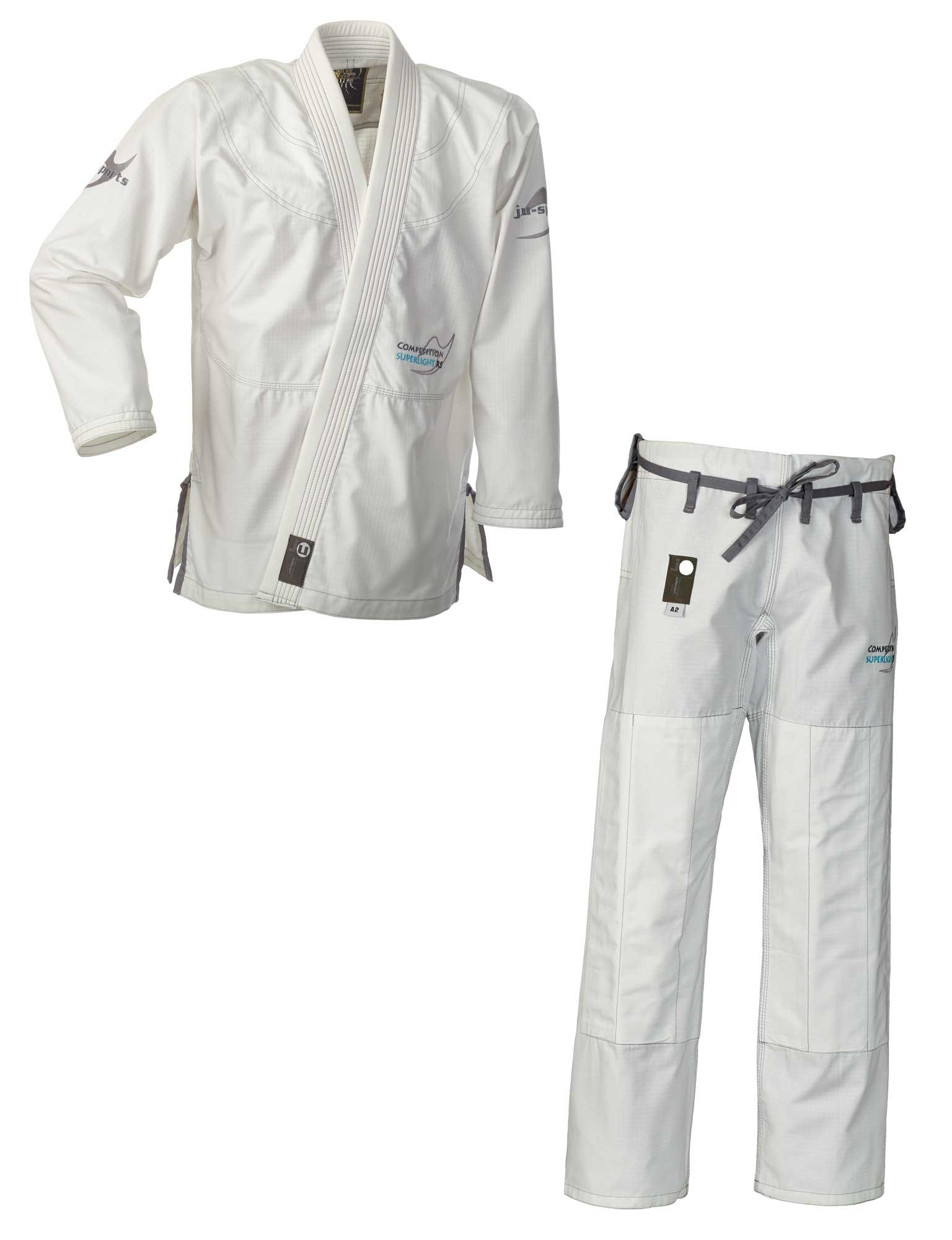 ju-sports-superlight-rs-bjj-gi-white-a3-ripstop-leicht image 1