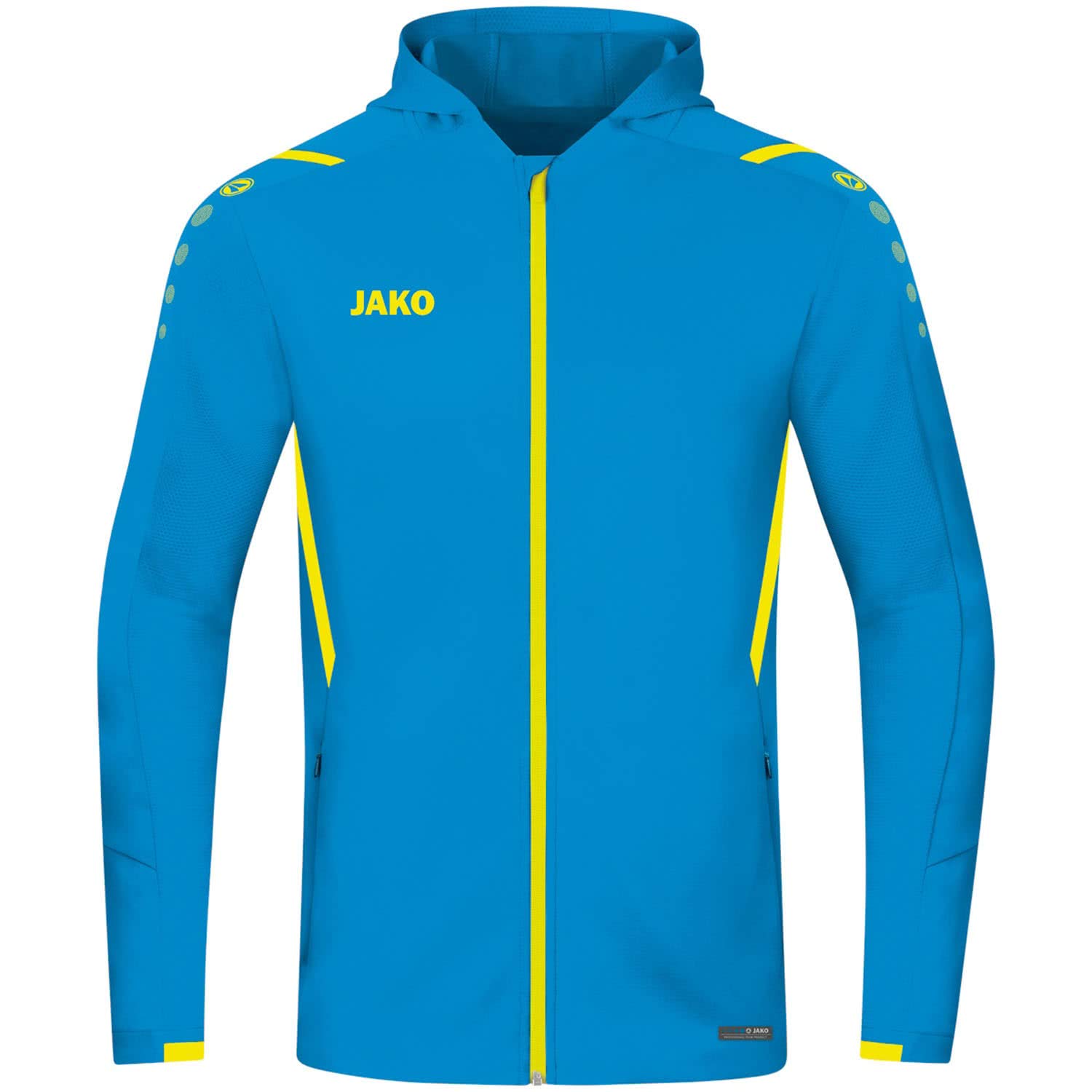 jako-challenge-trainingsjacke-kinder-128-blau-neongelb image 1