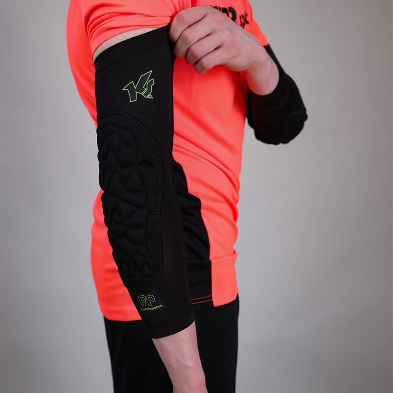 keepersport-elbow-guards-powerpadded-ellbogenschoner-schwarz-m image 7