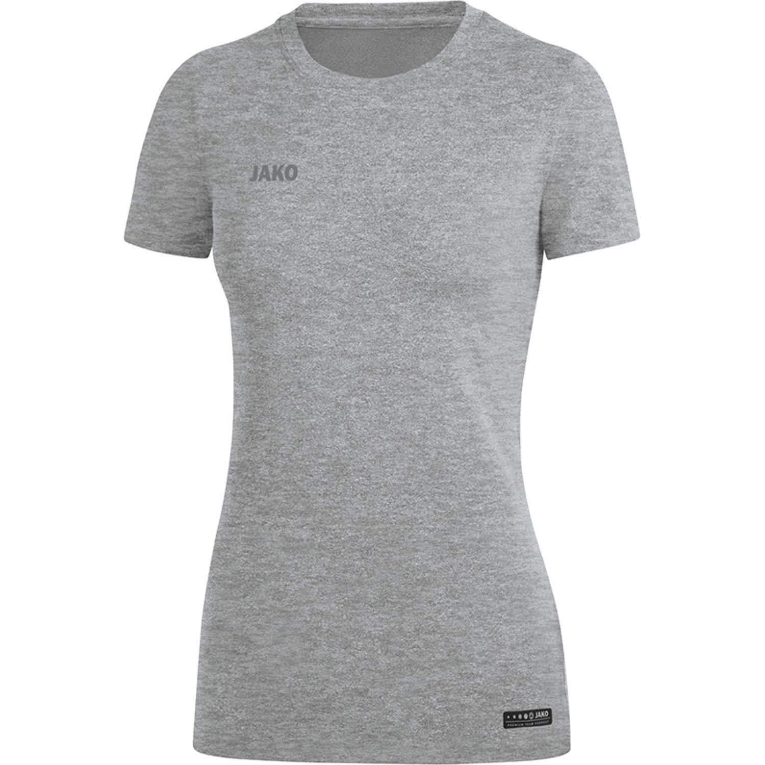 jako-premium-basic-t-shirt-damen-anthrazit-meliert-34 image 3