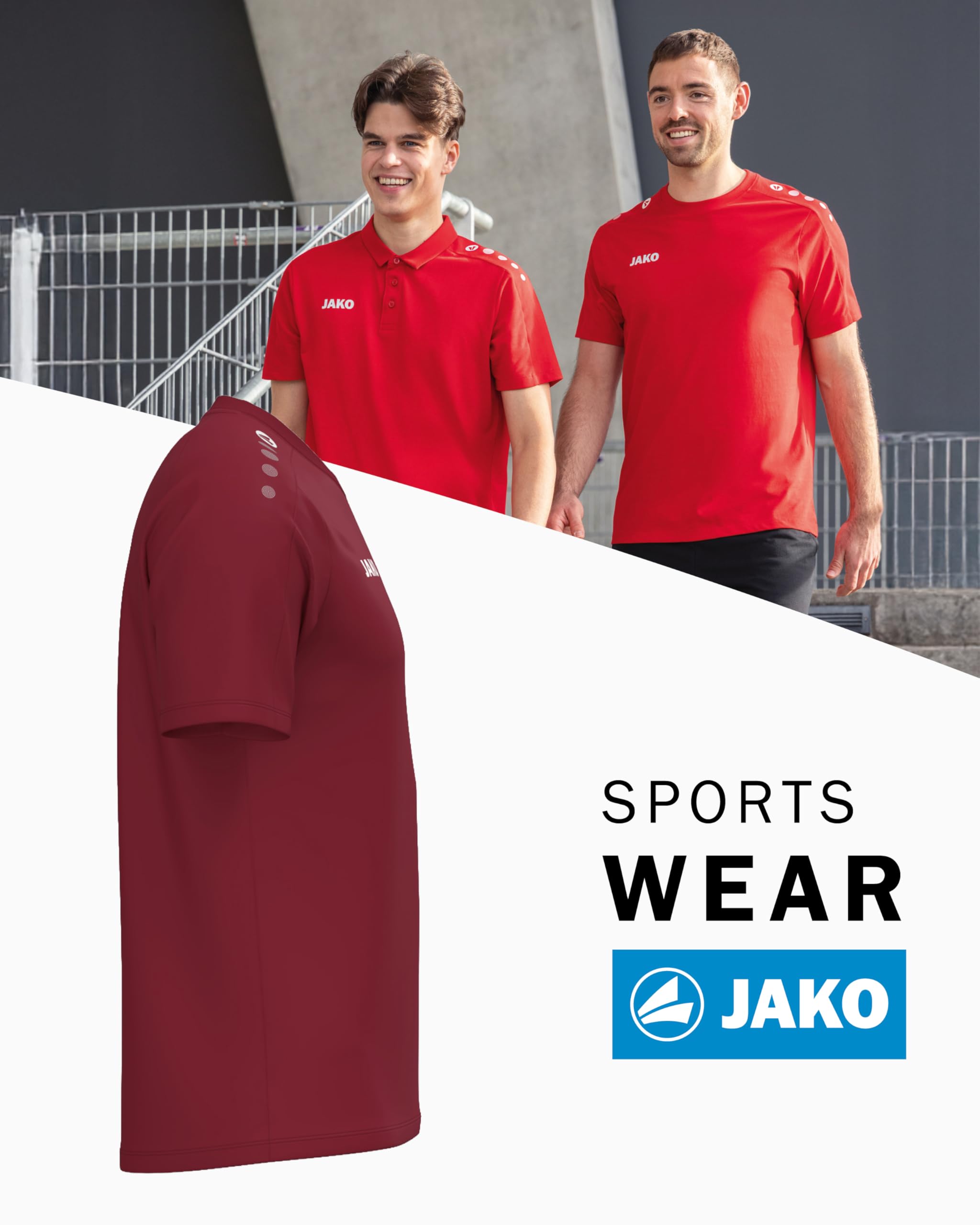 jako-one-t-shirt-unisex-baumwolle-wei-cotton image 3