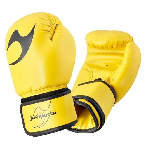 ju-sports-boxhandschuhe-kinder-gelb-8-oz-kunstleder image 7