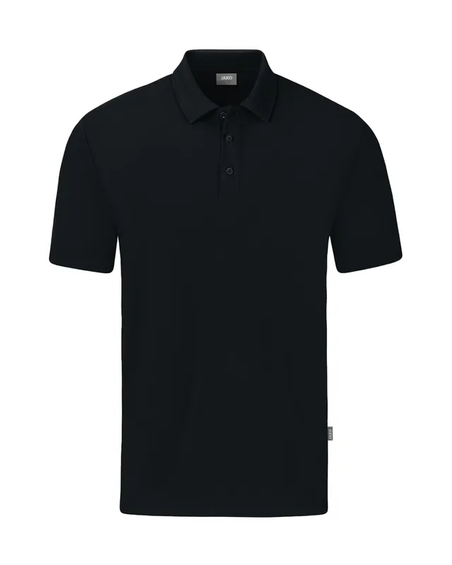 jako-base-organic-polo-stretch-herren-schwarz-m image 1