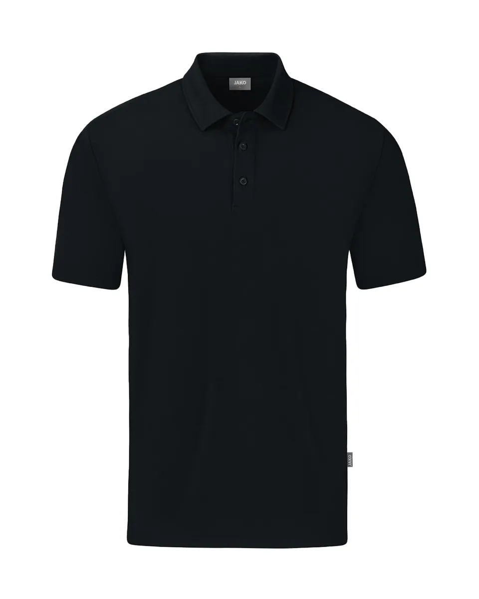 jako-base-organic-polo-stretch-herren-schwarz-m image 1
