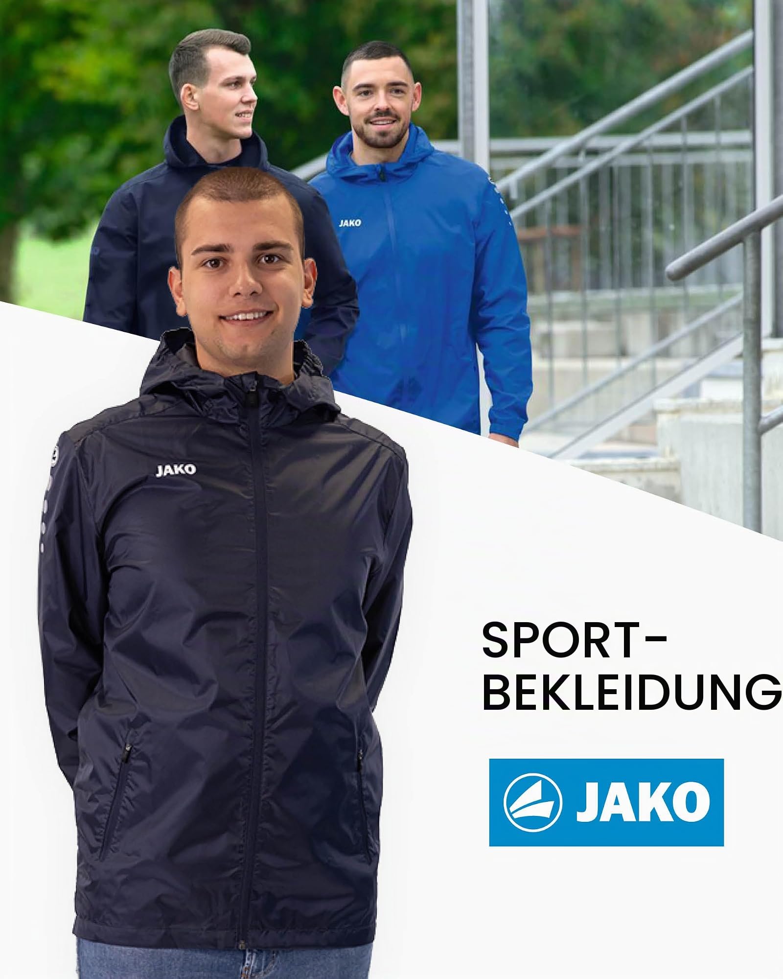 jako-team-2-0-allwetterjacke-herren-marine-wasserabweisend image 3