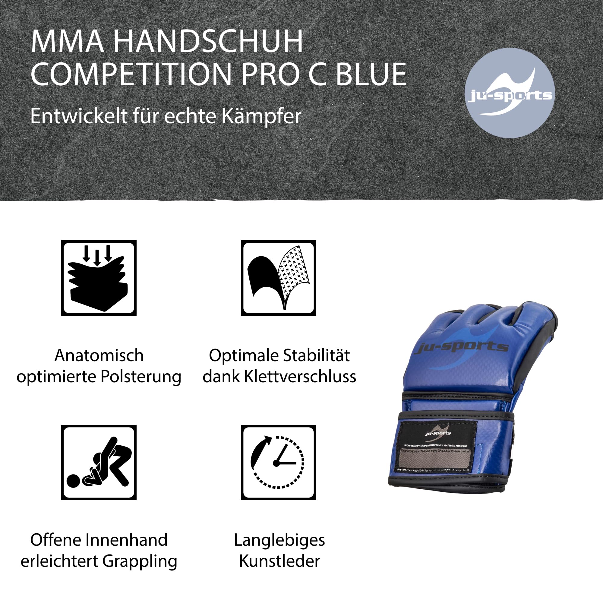 ju-sports-competition-pro-carbon-mma-handschuh-blau-gr-m image 3