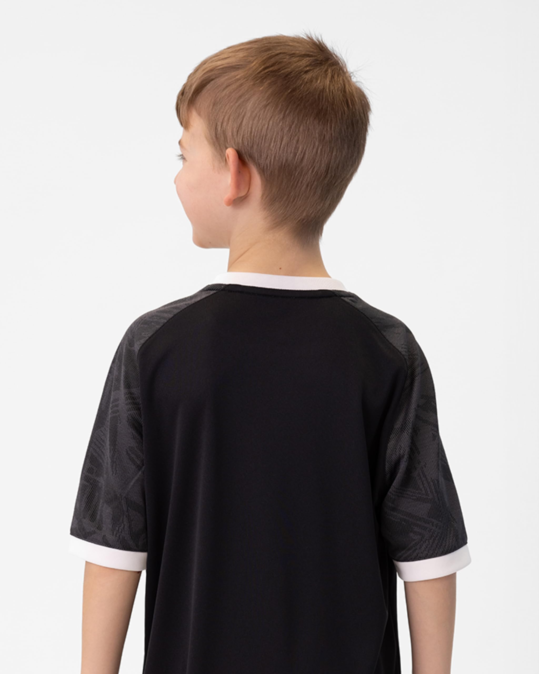 jako-iconic-trikot-kinder-128-schwarz-anthrazit-fu-ball image 2