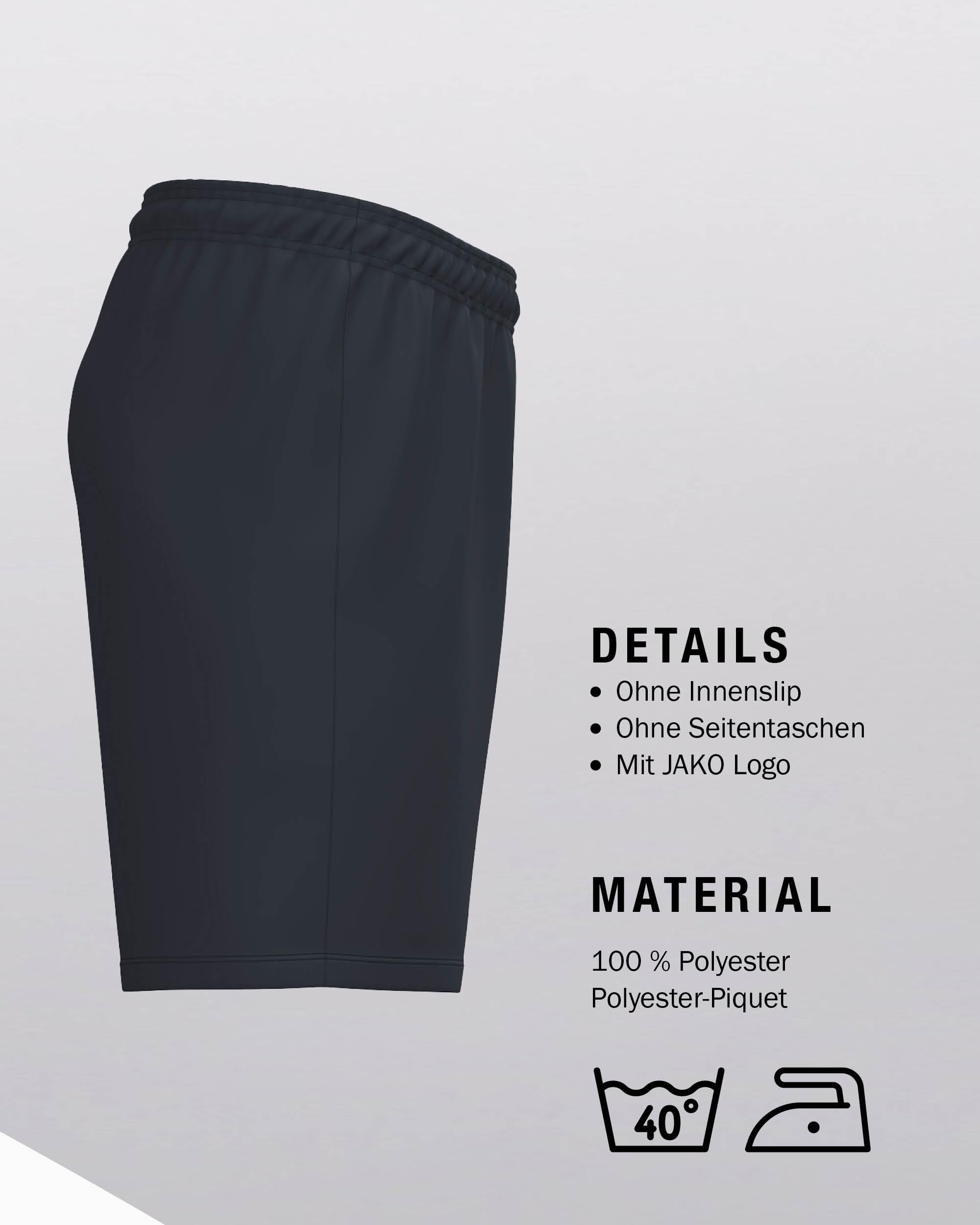 jako-one-short-trainingsshorts-schwarz-keep-dry image 4