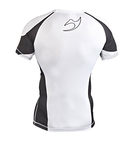 ju-sports-pro-c13-rashguard-kurzarm-wei-kompressionsshirt image 4
