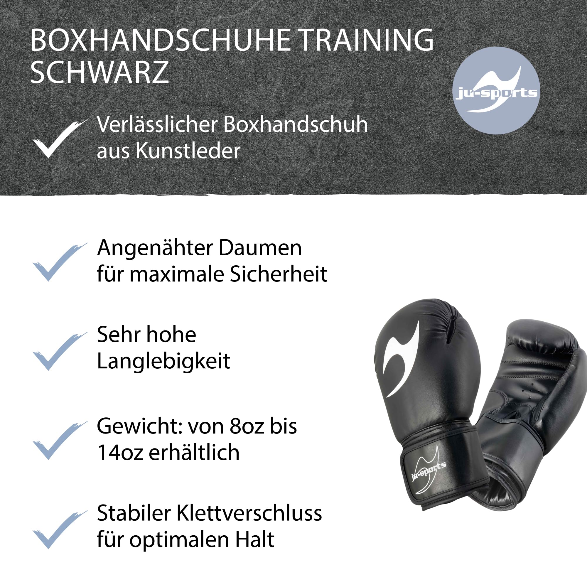 ju-sports-boxhandschuhe-12-oz-boxen-training-schwarz-pu image 5