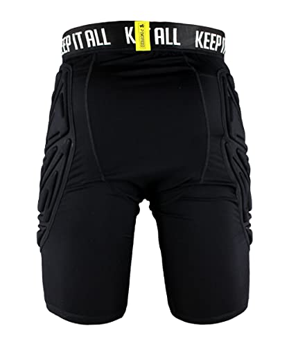 keepersport-unterziehhose-profi-kurz-gepolstert-schwarz image 6
