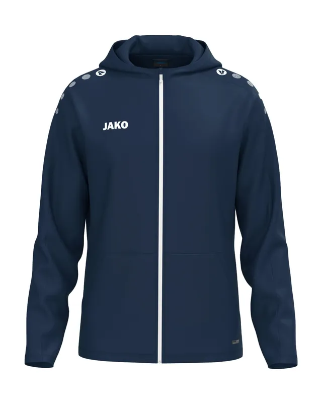 jako-one-kapuzenjacke-herren-xl-blau-micro-fleece image 1